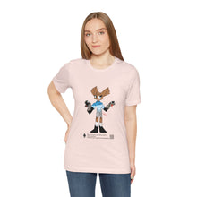 Load image into Gallery viewer, Unisex Jersey Short Sleeve Tee - Zippy: The Playful Puppet Mistress
