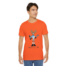 Load image into Gallery viewer, Unisex Jersey Short Sleeve Tee - Zippy: The Playful Puppet Mistress
