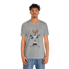 Load image into Gallery viewer, Unisex Jersey Short Sleeve Tee - Zippy: The Playful Puppet Mistress
