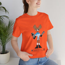 Load image into Gallery viewer, Unisex Jersey Short Sleeve Tee - Zippy: The Playful Puppet Mistress
