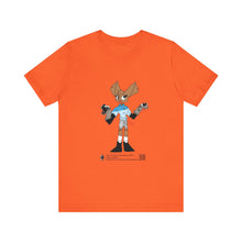 Load image into Gallery viewer, Unisex Jersey Short Sleeve Tee - Zippy: The Playful Puppet Mistress
