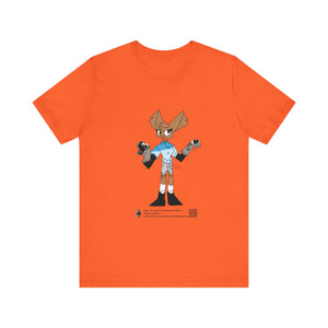 Unisex Jersey Short Sleeve Tee - Zippy: The Playful Puppet Mistress