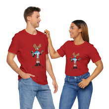 Load image into Gallery viewer, Unisex Jersey Short Sleeve Tee - Zippy: The Playful Puppet Mistress
