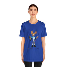 Load image into Gallery viewer, Unisex Jersey Short Sleeve Tee - Zippy: The Playful Puppet Mistress
