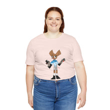 Load image into Gallery viewer, Unisex Jersey Short Sleeve Tee - Zippy: The Playful Puppet Mistress
