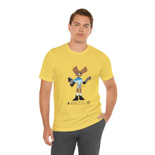 Load image into Gallery viewer, Unisex Jersey Short Sleeve Tee - Zippy: The Playful Puppet Mistress
