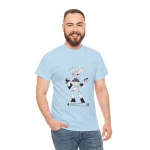 Unisex Heavy Cotton Tee - Zippy: The Playful Puppet Mistress