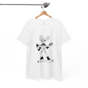 Unisex Heavy Cotton Tee - Zippy: The Playful Puppet Mistress