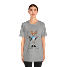 Load image into Gallery viewer, Unisex Jersey Short Sleeve Tee - Zippy: The Playful Puppet Mistress
