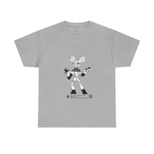 Unisex Heavy Cotton Tee - Zippy: The Playful Puppet Mistress