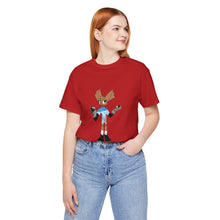 Load image into Gallery viewer, Unisex Jersey Short Sleeve Tee - Zippy: The Playful Puppet Mistress
