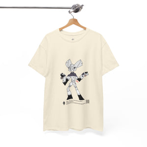 Unisex Heavy Cotton Tee - Zippy: The Playful Puppet Mistress