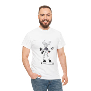 Unisex Heavy Cotton Tee - Zippy: The Playful Puppet Mistress