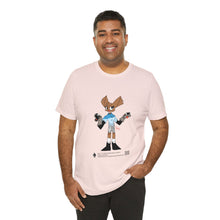 Load image into Gallery viewer, Unisex Jersey Short Sleeve Tee - Zippy: The Playful Puppet Mistress
