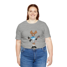 Load image into Gallery viewer, Unisex Jersey Short Sleeve Tee - Zippy: The Playful Puppet Mistress
