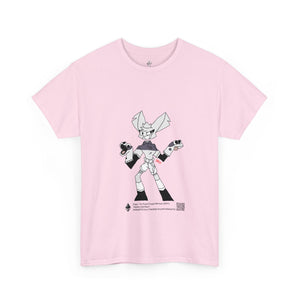 Unisex Heavy Cotton Tee - Zippy: The Playful Puppet Mistress