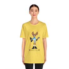 Load image into Gallery viewer, Unisex Jersey Short Sleeve Tee - Zippy: The Playful Puppet Mistress
