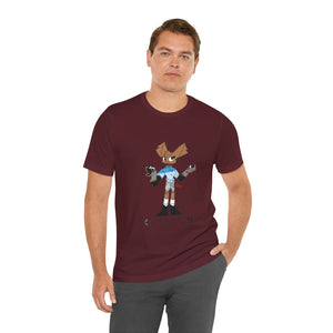 Unisex Jersey Short Sleeve Tee - Zippy: The Playful Puppet Mistress