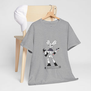 Unisex Heavy Cotton Tee - Zippy: The Playful Puppet Mistress