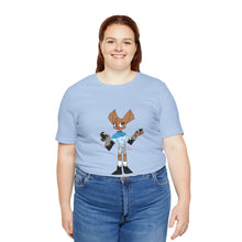 Load image into Gallery viewer, Unisex Jersey Short Sleeve Tee - Zippy: The Playful Puppet Mistress
