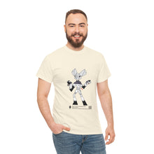 Load image into Gallery viewer, Unisex Heavy Cotton Tee - Zippy: The Playful Puppet Mistress
