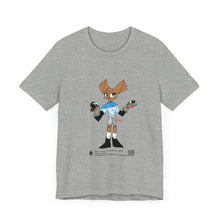 Load image into Gallery viewer, Unisex Jersey Short Sleeve Tee - Zippy: The Playful Puppet Mistress
