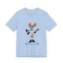 Load image into Gallery viewer, Unisex Jersey Short Sleeve Tee - Zippy: The Playful Puppet Mistress
