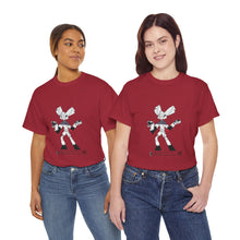 Load image into Gallery viewer, Unisex Heavy Cotton Tee - Zippy: The Playful Puppet Mistress
