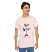 Load image into Gallery viewer, Unisex Jersey Short Sleeve Tee - Zippy: The Playful Puppet Mistress
