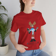 Load image into Gallery viewer, Unisex Jersey Short Sleeve Tee - Zippy: The Playful Puppet Mistress
