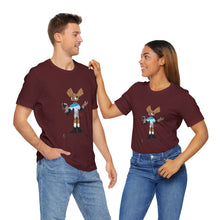 Load image into Gallery viewer, Unisex Jersey Short Sleeve Tee - Zippy: The Playful Puppet Mistress
