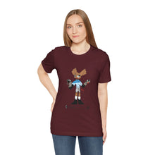 Load image into Gallery viewer, Unisex Jersey Short Sleeve Tee - Zippy: The Playful Puppet Mistress
