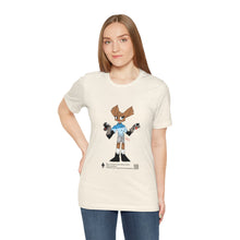 Load image into Gallery viewer, Unisex Jersey Short Sleeve Tee - Zippy: The Playful Puppet Mistress
