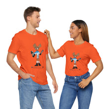 Load image into Gallery viewer, Unisex Jersey Short Sleeve Tee - Zippy: The Playful Puppet Mistress
