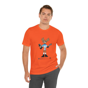 Unisex Jersey Short Sleeve Tee - Zippy: The Playful Puppet Mistress