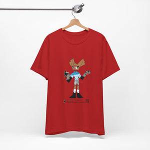 Unisex Jersey Short Sleeve Tee - Zippy: The Playful Puppet Mistress