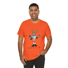 Load image into Gallery viewer, Unisex Jersey Short Sleeve Tee - Zippy: The Playful Puppet Mistress
