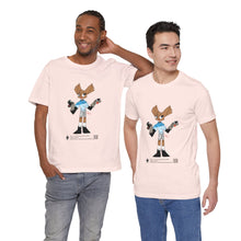 Load image into Gallery viewer, Unisex Jersey Short Sleeve Tee - Zippy: The Playful Puppet Mistress
