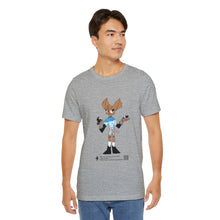 Load image into Gallery viewer, Unisex Jersey Short Sleeve Tee - Zippy: The Playful Puppet Mistress
