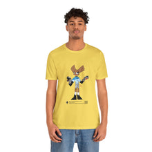 Load image into Gallery viewer, Unisex Jersey Short Sleeve Tee - Zippy: The Playful Puppet Mistress
