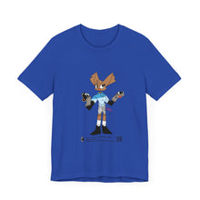 Load image into Gallery viewer, Unisex Jersey Short Sleeve Tee - Zippy: The Playful Puppet Mistress
