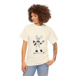 Unisex Heavy Cotton Tee - Zippy: The Playful Puppet Mistress