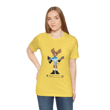 Load image into Gallery viewer, Unisex Jersey Short Sleeve Tee - Zippy: The Playful Puppet Mistress
