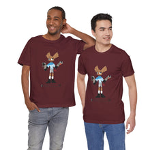 Load image into Gallery viewer, Unisex Jersey Short Sleeve Tee - Zippy: The Playful Puppet Mistress
