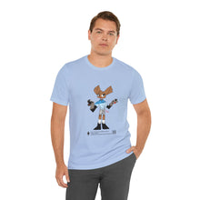 Load image into Gallery viewer, Unisex Jersey Short Sleeve Tee - Zippy: The Playful Puppet Mistress
