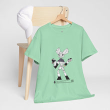 Load image into Gallery viewer, Unisex Heavy Cotton Tee - Zippy: The Playful Puppet Mistress
