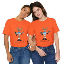 Load image into Gallery viewer, Unisex Jersey Short Sleeve Tee - Zippy: The Playful Puppet Mistress
