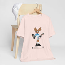 Load image into Gallery viewer, Unisex Jersey Short Sleeve Tee - Zippy: The Playful Puppet Mistress
