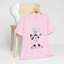 Load image into Gallery viewer, Unisex Heavy Cotton Tee - Zippy: The Playful Puppet Mistress
