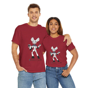 Unisex Heavy Cotton Tee - Zippy: The Playful Puppet Mistress